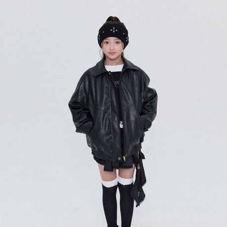 forkchips/82. ledder jacket M-XL