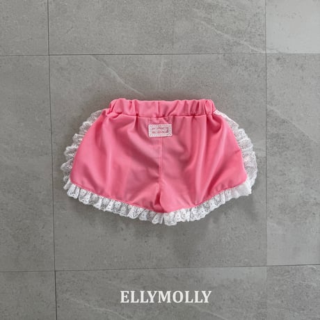 ellymolly/16. mesh fril half pants 13-15