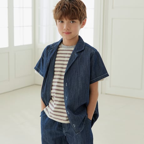 erinj/60. denim shirt S-XL
