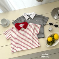 secondmoment/2. cheese rugby T-shirt JS-JL
