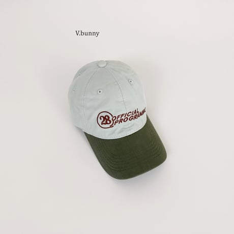 vbunny/5. official cap FREE(48-52CM)
