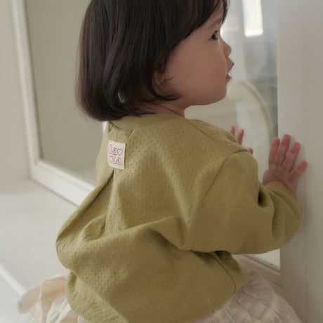 thelala/21. olive man-to-man XS-XL
