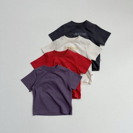 minirobe/14. urban logo short-sleeve t-shirt S-XL