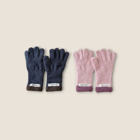 dudie/6. Block gloves knit FREE(10CM_21CM)