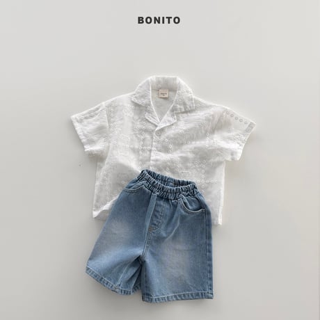 bonito/83. see-through lace shirt? JS-JM