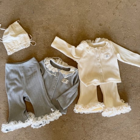 aiai/100. airin fril updown set XS-L