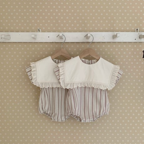 bebeholic/20. kozi fril suit S(3-6M)-L(12-18M)