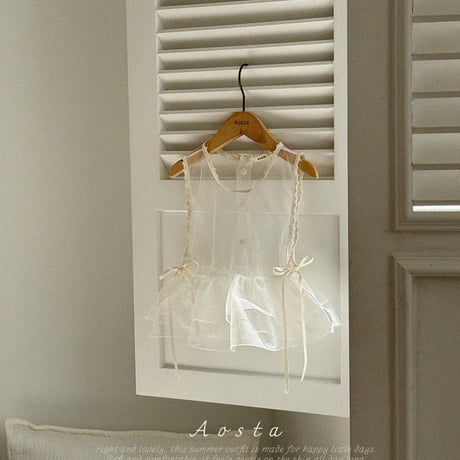 aosta/30. Lace Simple Vest FREE