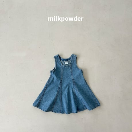 milkpowder/11. oz denim one-piece 5-11