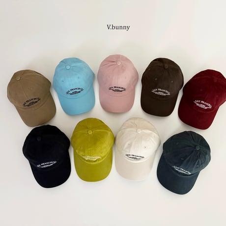 vbunny/8. sanfran cap FREE(48-53CM)