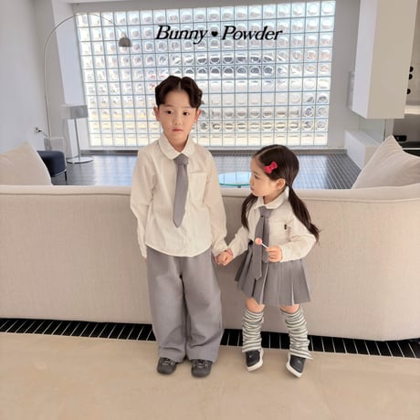 bunnypowder/71. school cloth shirt S-XL