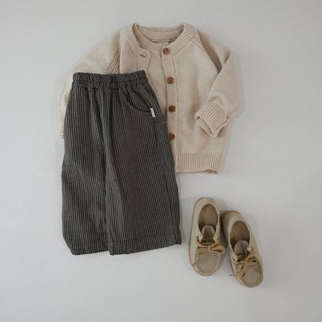 thebeige/27. Stripe wide pants XXS-L