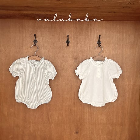 valubebe/39. rabi fril puff suit 6M-18M