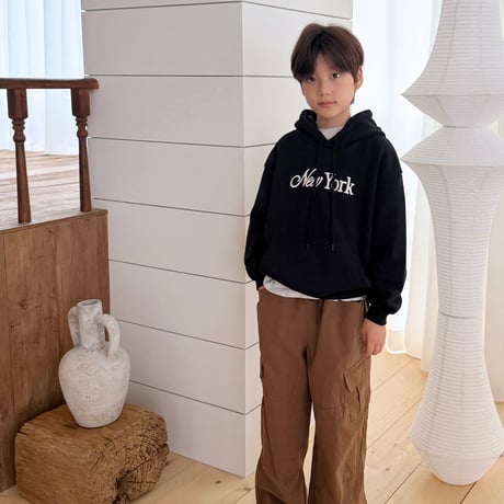 fromi/57. New York Embroidery Hoodie? S-XL