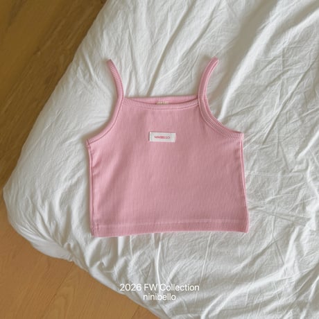 ninibello/8. Vive Ribbed Sleeveless Top XS-XL
