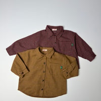 andbutter/27. Toffee Check Shirt JS-JM