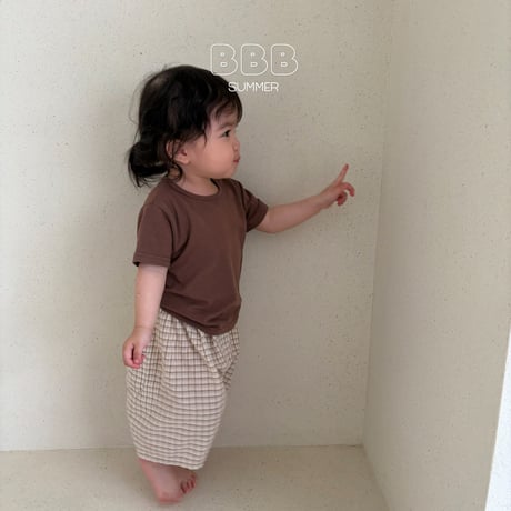 bellabambina/101. finger ( check ) pants 12M-XL