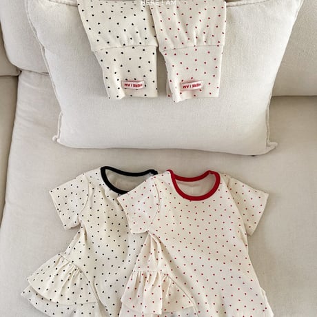 hereiam/12. heart shirring inner wear 12M-XL