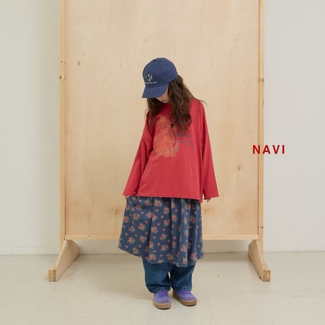 navi/71. puffy T-shirt S-XL