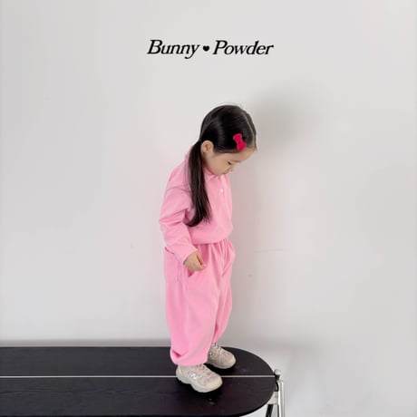 bunnypowder/118. terry collar T-shirt 2XL-4XL
