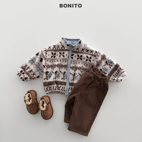bonito/31. Nordic jumper zipup 12M-XL