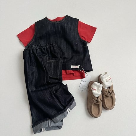 minirobe/33. Non-Fade Denim Pants  S-XL