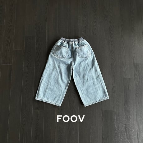 foov/32. section denim pants JS-JM