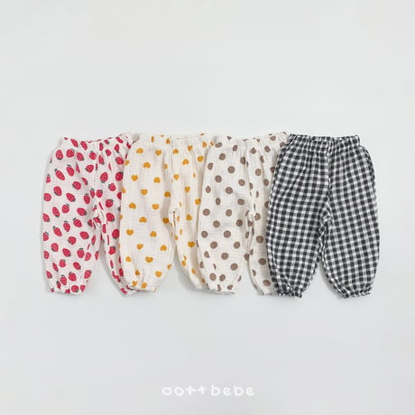 oottbebe/7. topping gojangi pants XS(1-2Y)-XL(6-7Y)