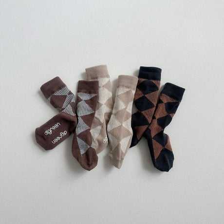 digreen/55. Diamond Socks. (Set) SOCKS_S-SOCKS_XL