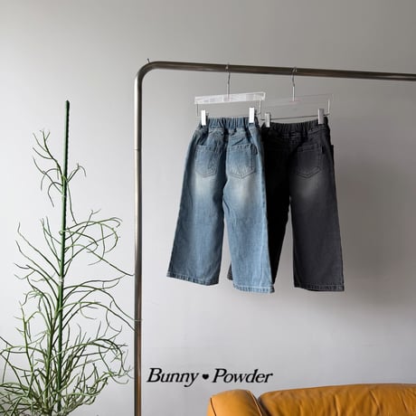 bunnypowder/103. denim pants 2XL-4XL