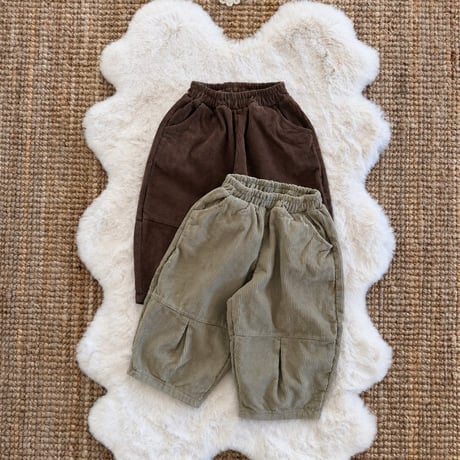 lovin/11. pin tuck corduroy pants 1-11