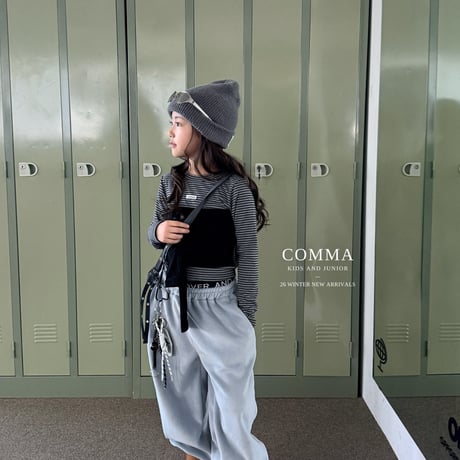 comma/54. rayerd T-shirt 160-170