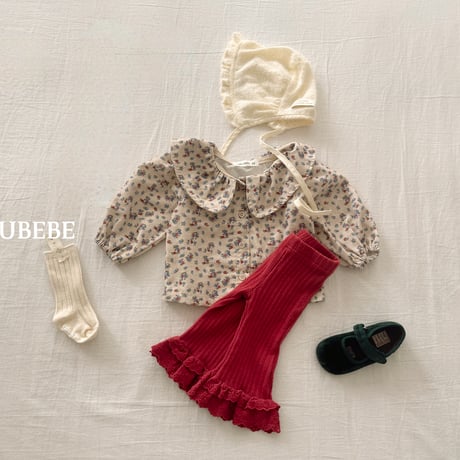 valubebe/26. flower blouse 6M-S
