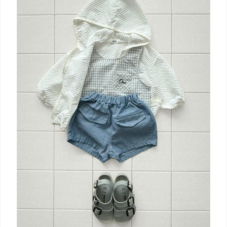 onu/43. check blan sleeveless XS-XL