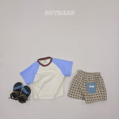 soybean/59. plan ) summer chu raglan T-shirt XS-XL