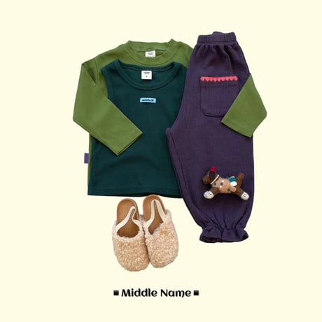 middlename/5. waffle pocket mello pants S-XL