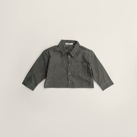 fromi/68. crop check shirt JS-JL