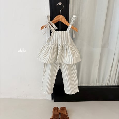 ohho/4. fer stripe blouse S-2XL