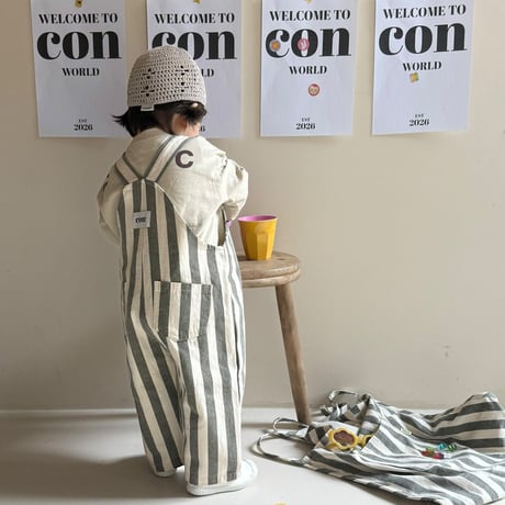 con/8. corn overalls XXS-M