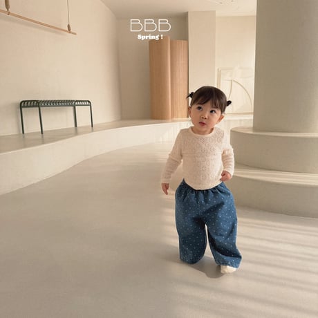 bellabambina/87. bebe denim pants 12M-S