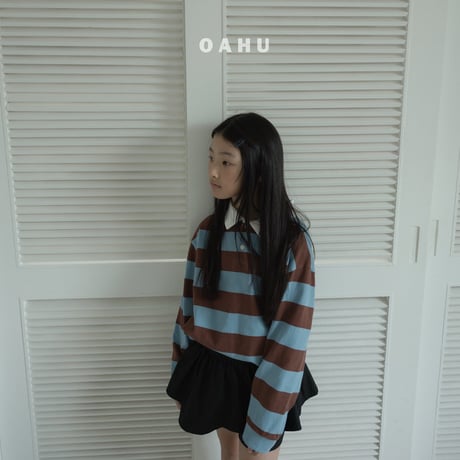 oahu/24. collar T-shirt JS-JXL