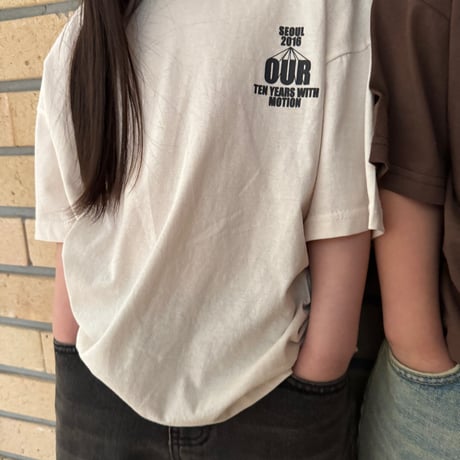 our/19. our motion T-shirt S-XL