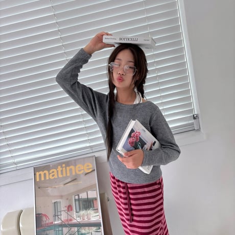 matilda/135. off shorder knit 15-19