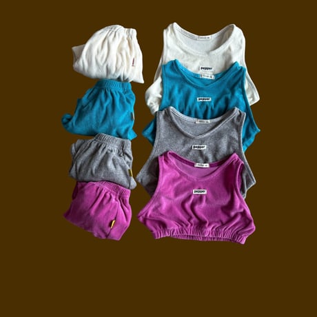 pepper/5. fer terry vest XS-XL