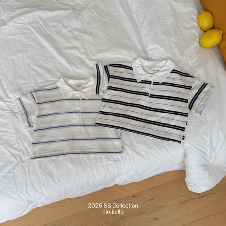 ninibello/29. Pawky collar T-shirt XS-XL