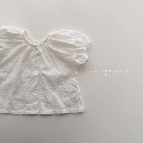 melikey/137. shirring blouse JS-JM