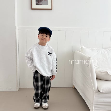 mamami/24. light star man-to-man XS-XL