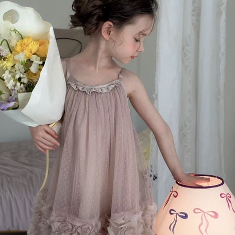 aiai/73. roze vlum dress 90-130