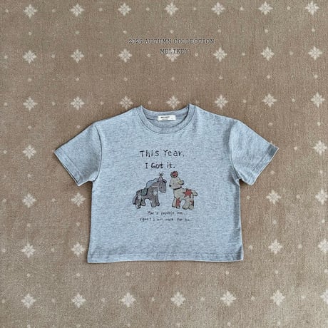 melikey/1. pony half t T-shirt XS-XL