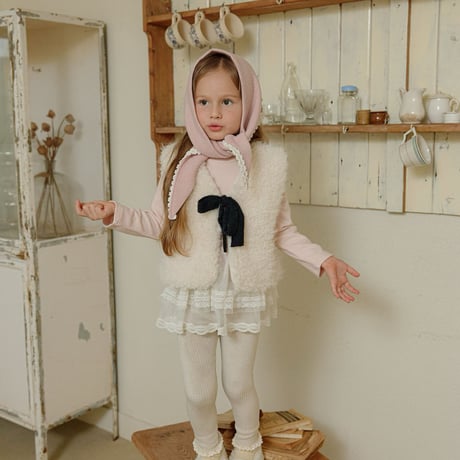 melikey/8. pompom sha fril T-shirt JS-JM